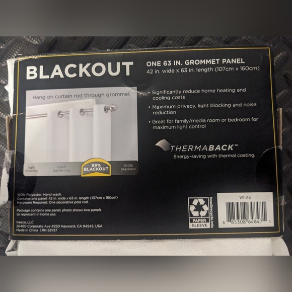 Eclipse Blackout Curtain - Picture 4 of 4